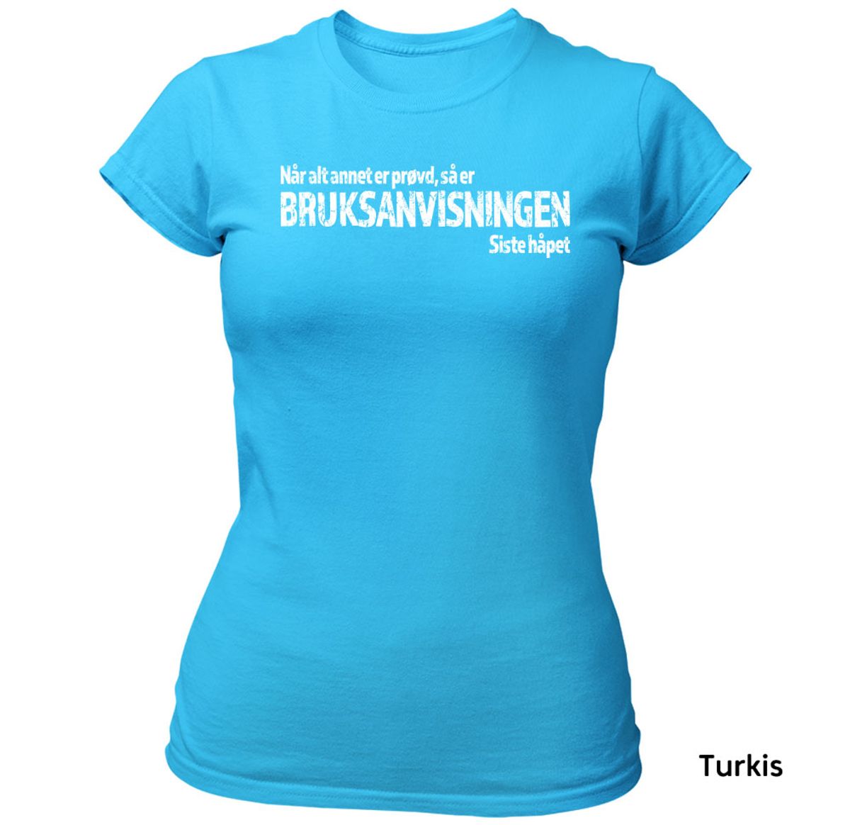 Bruksanvisningen T-skjorte DAME