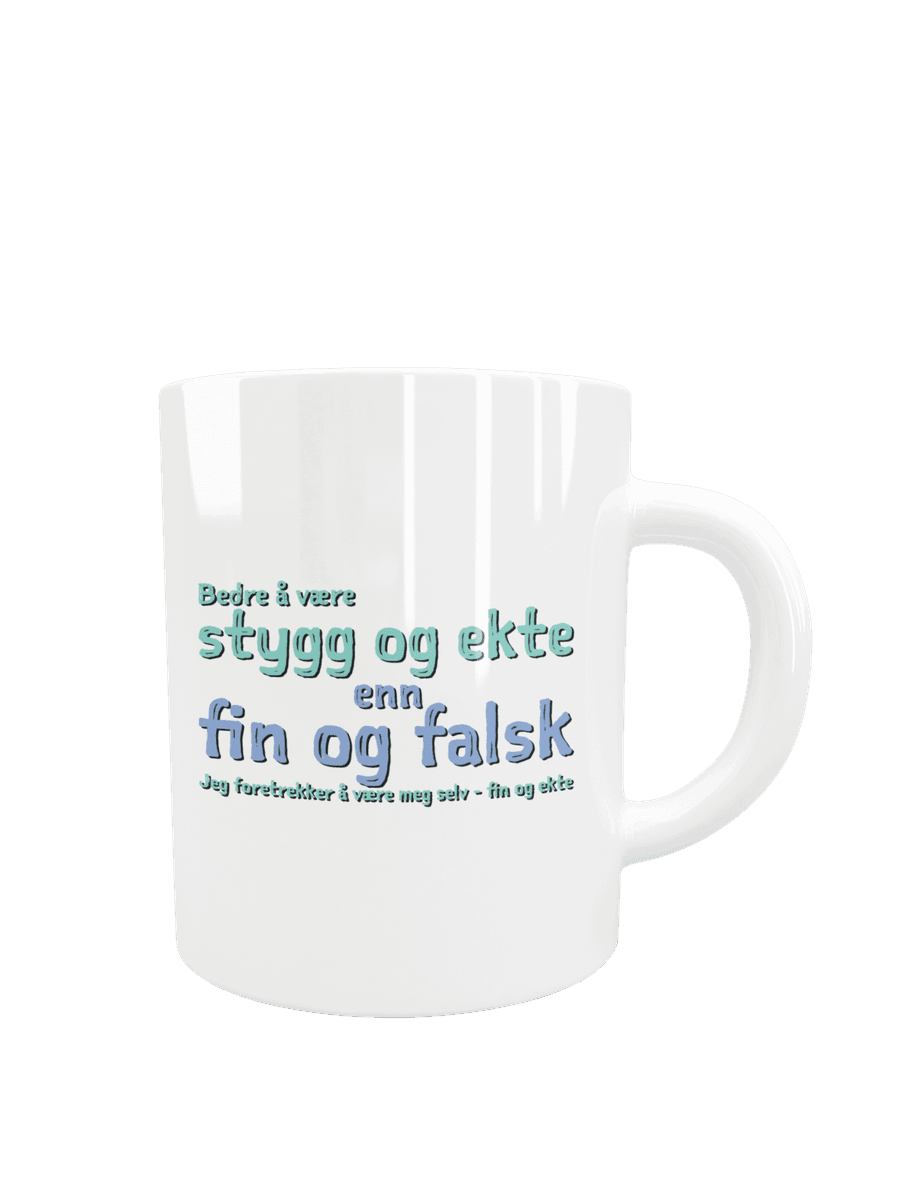 Fin og Ekte Kaffekopp