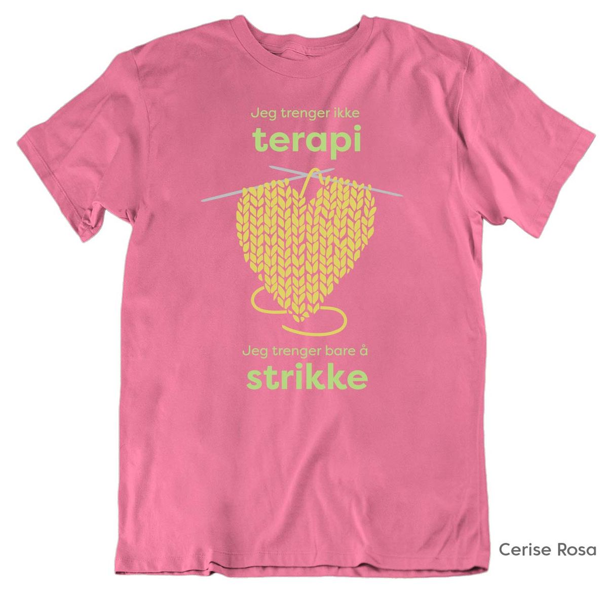 Terapi strikke T-skjorte UNISEX