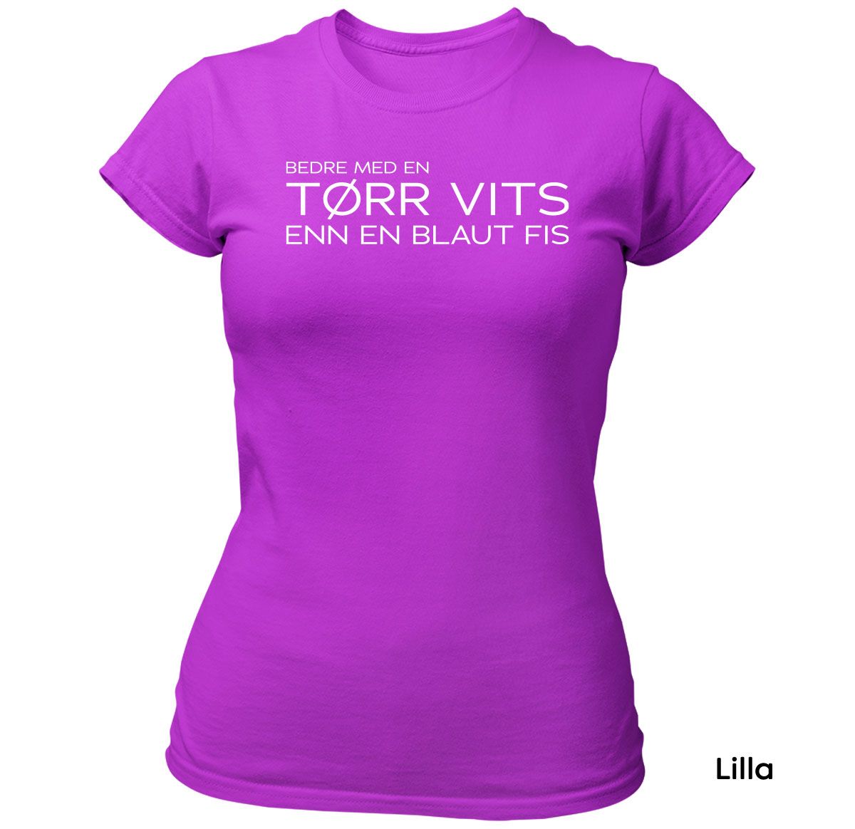 Tørr Vits T-skjorte DAME