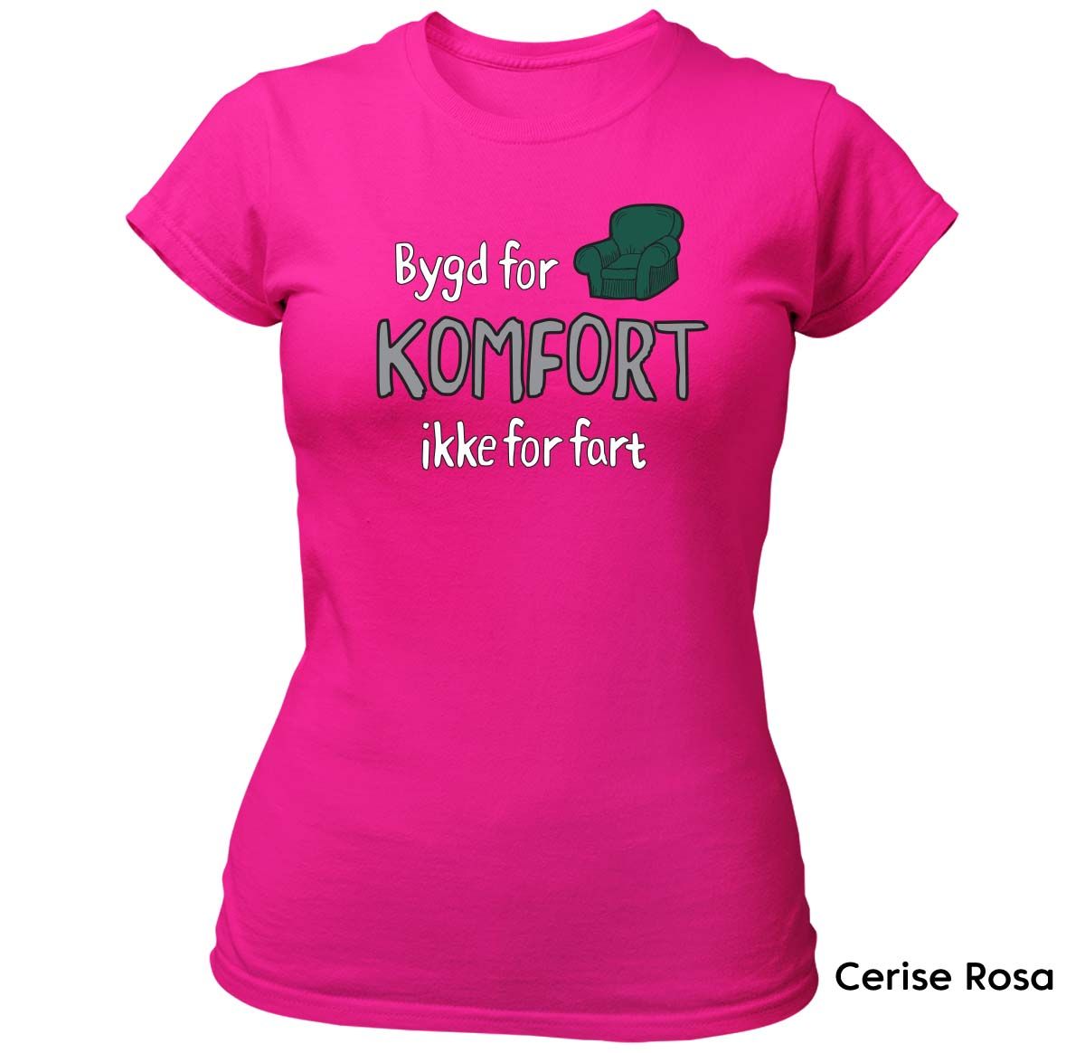Bygd for komfort  T-skjorte DAME