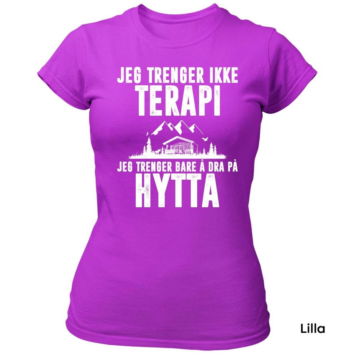 Terapi Hytta T-skjorte Dame