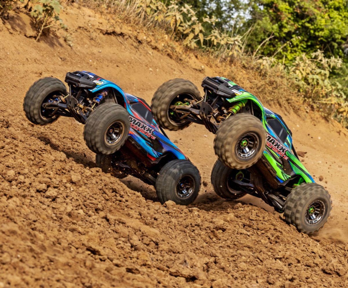 X-Maxx ULTIMATE 4WD Brushless TQi TSM Green-X Limited Edition GRØNN