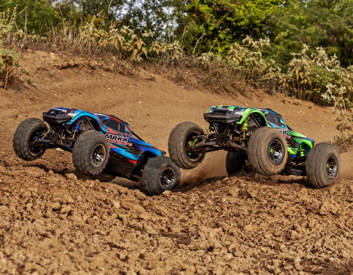 X-Maxx ULTIMATE 4WD Brushless TQi TSM Green-X Limited Edition GRØNN