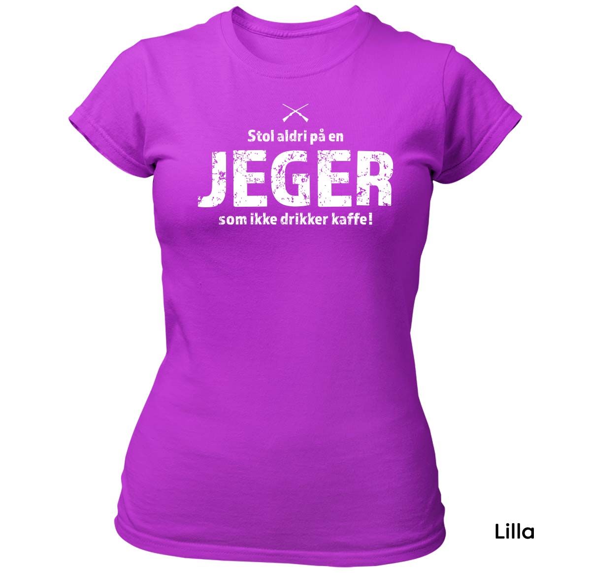 Jeger Kaffe T-skjorte DAME