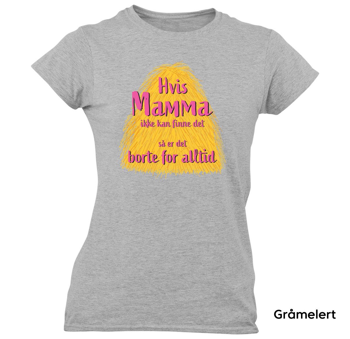 Mamma Finne T-skjorte DAME