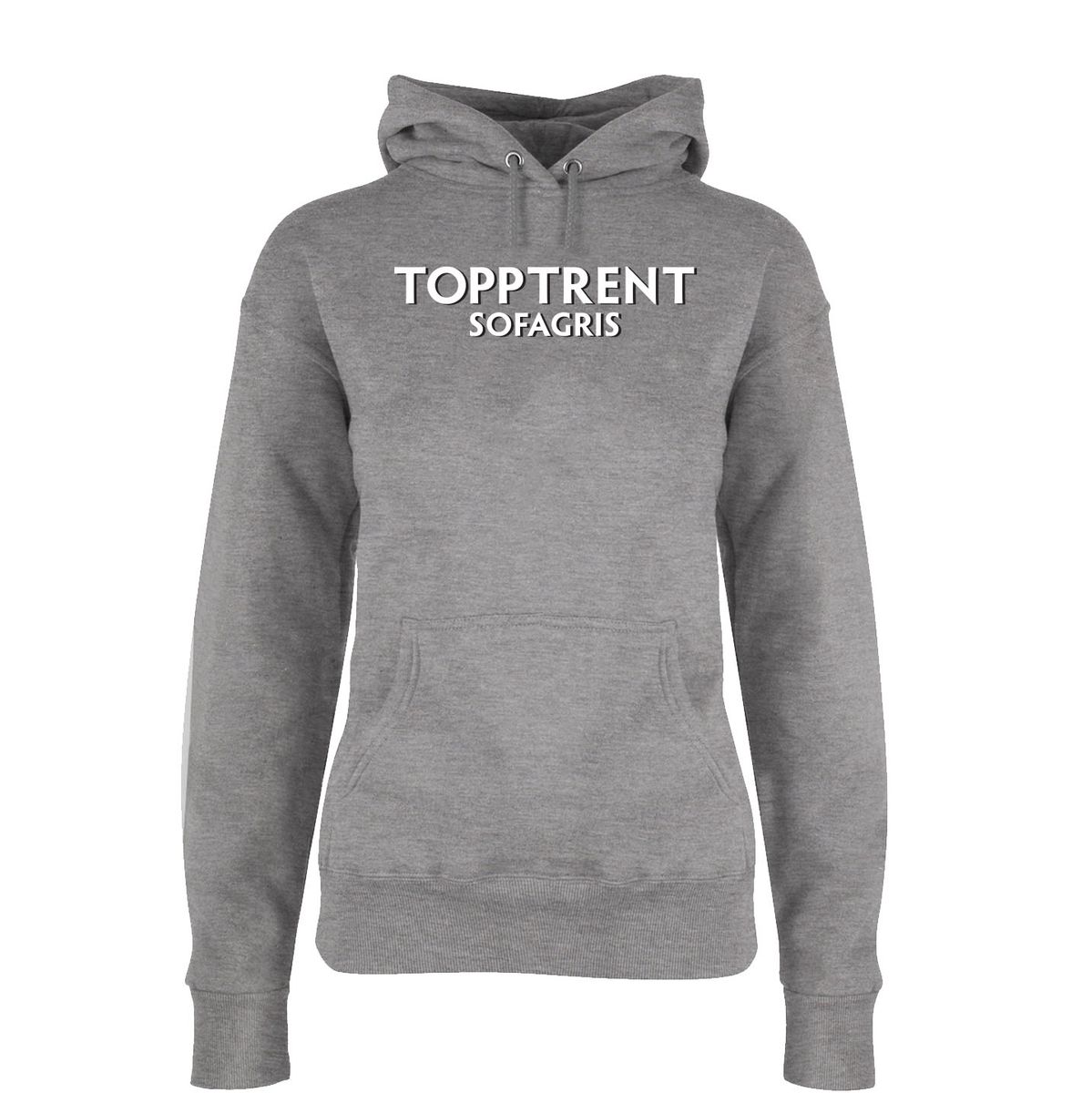 Topptrent Sofagris Hettegenser DAME