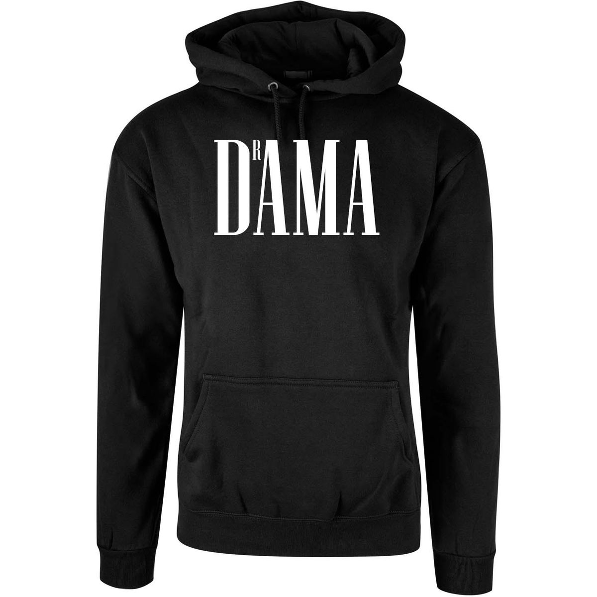 DrAMA Hettegenser HVIT Trykk