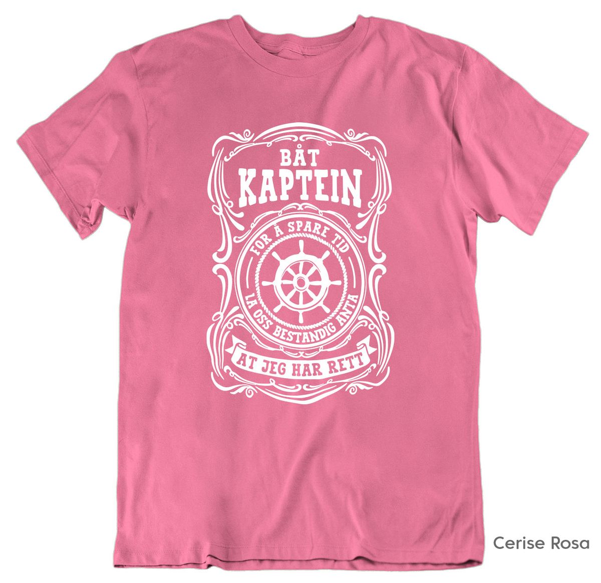 Båt Kaptein T-skjorte