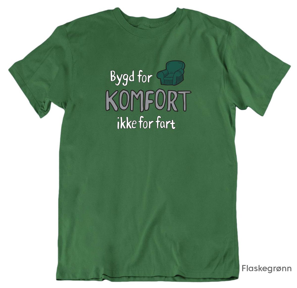 Bygd for komfort T-skjorte