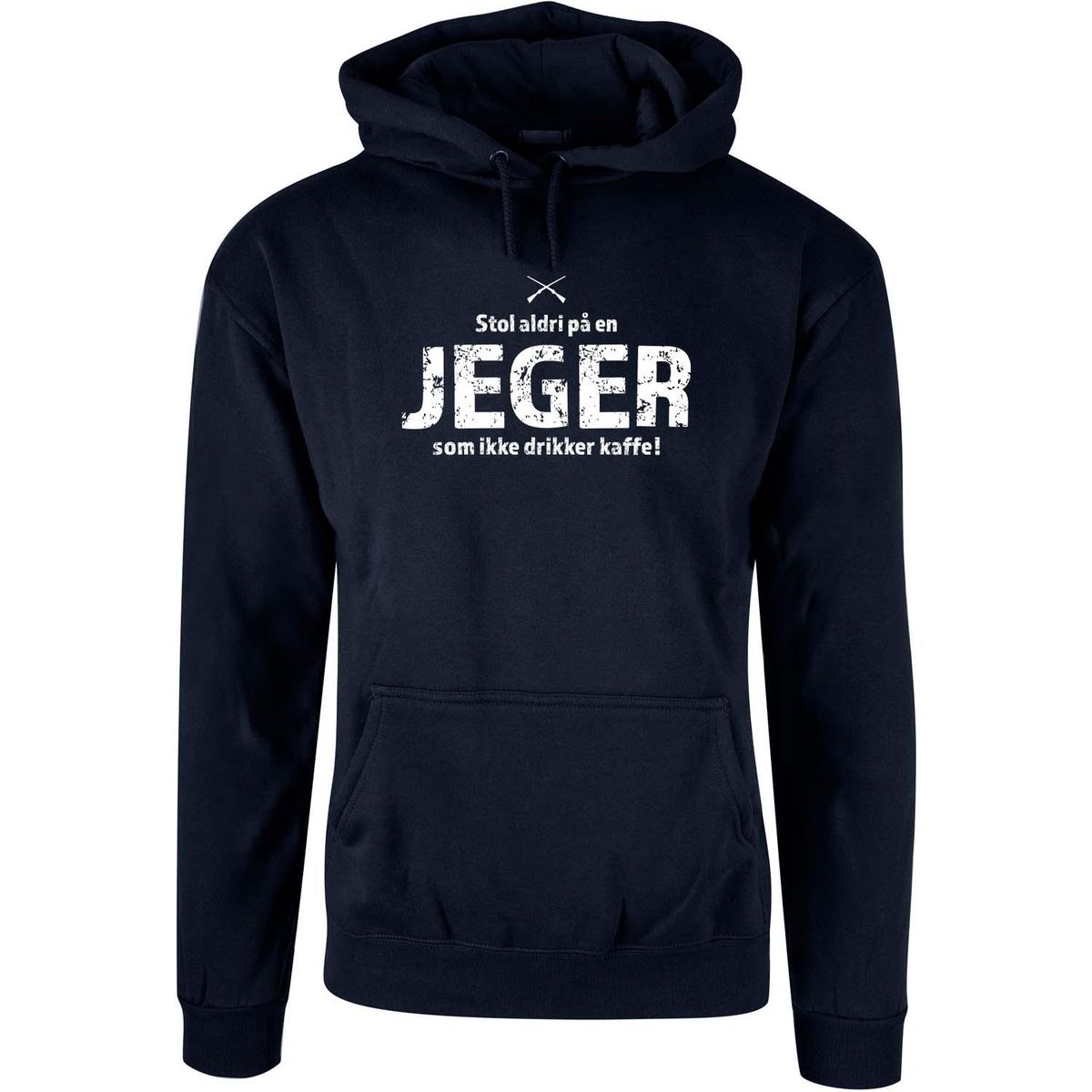 Jeger Kaffe Hettegenser