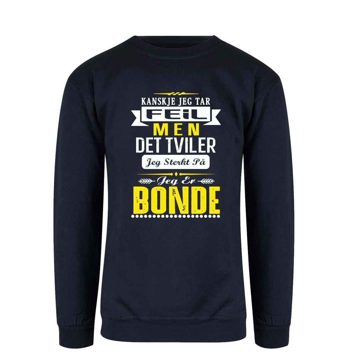 Tar Feil Bonde Genser