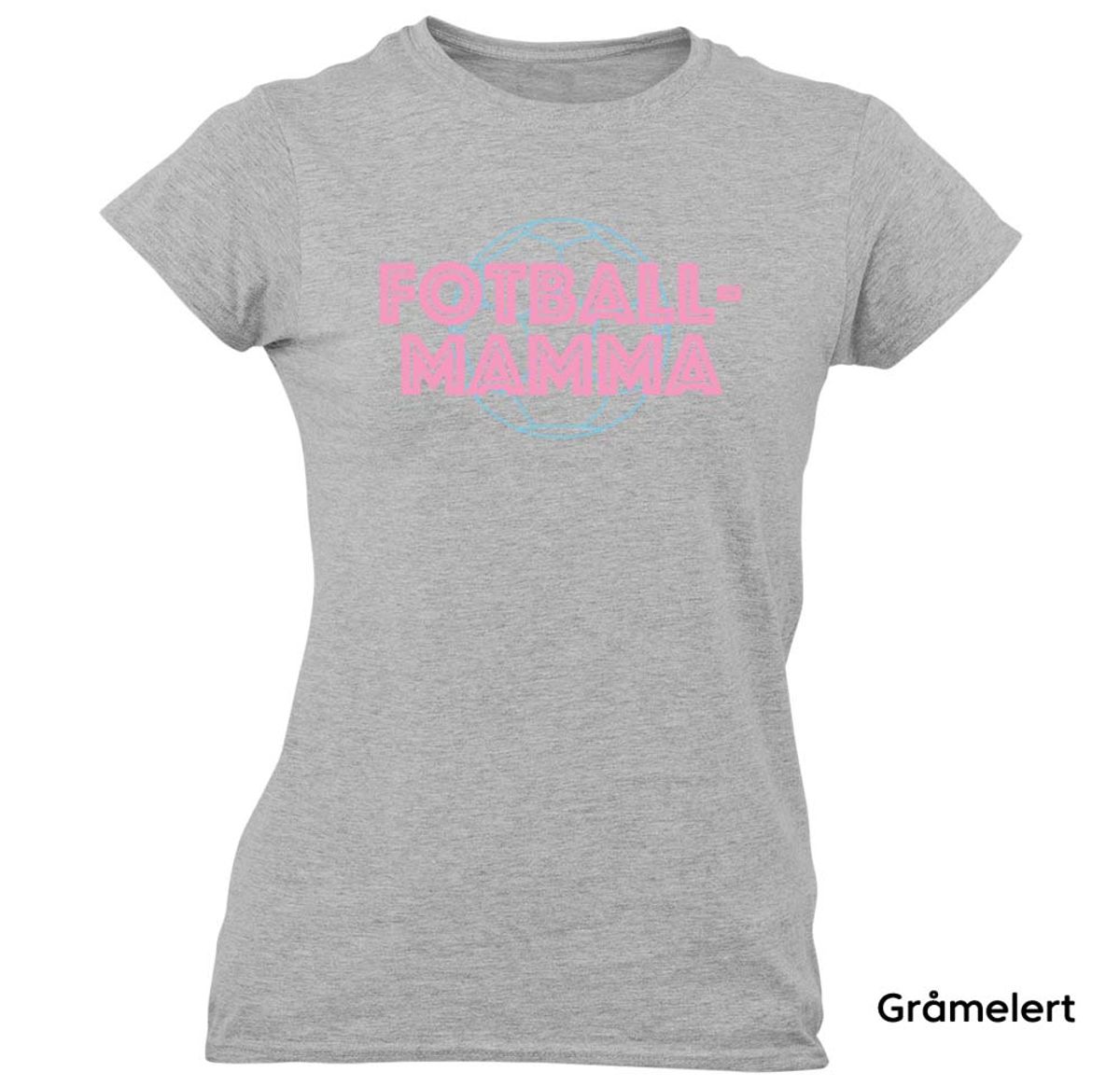 Fotball Mamma T-skjorte DAME
