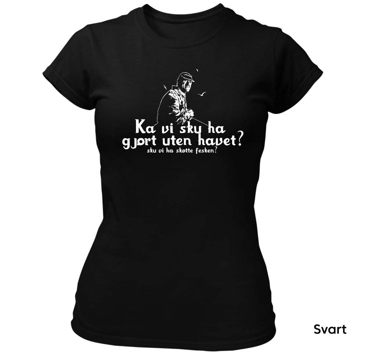 Havet - Skotte Fesken T-skjorte Dame