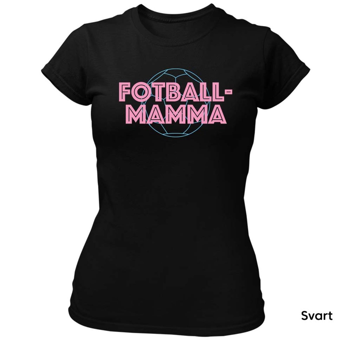 Fotball Mamma T-skjorte DAME
