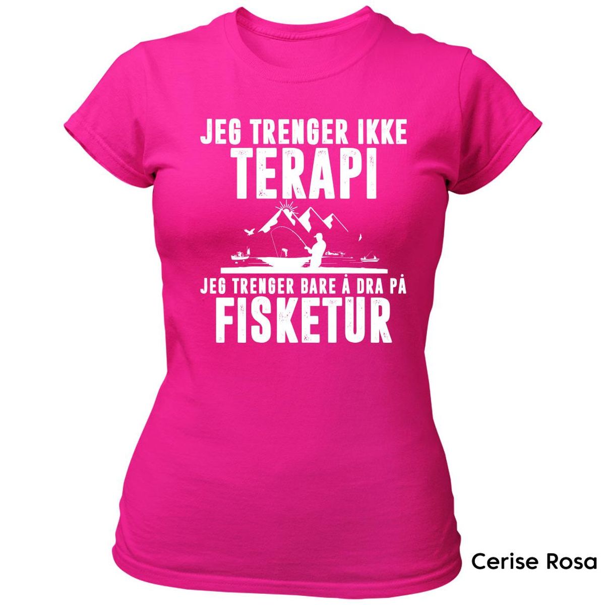 Terapi Fisketur T-skjorte Dame