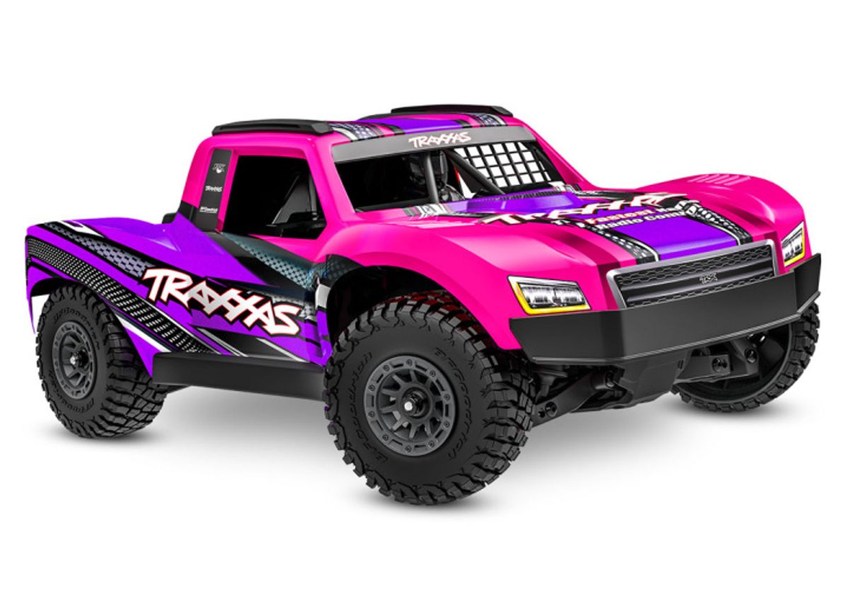 Mini Slash 4x4 RTR TQ BL-2s PINK - USB-C Charger / 2s LiPo