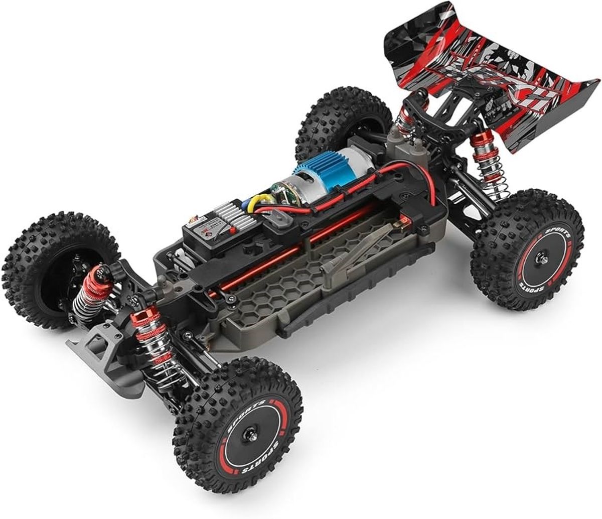 WLToys 124010 Buggy 1/12 4WD Match Black RC bil komplett RTR