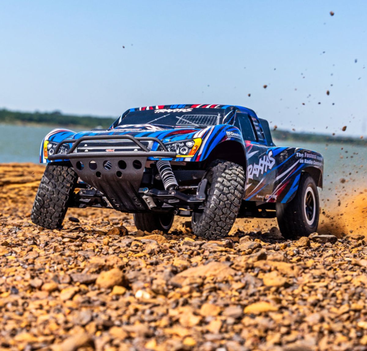 Slash 2WD 1/10 RTR TQ EHD BLÅ Clipless BL-2S